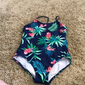 Super cute girls one floral one peice